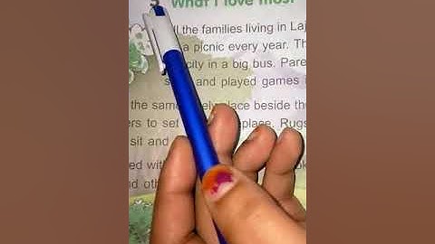 Class 1 Moral Science, Ch-5,  What I love most, part-2