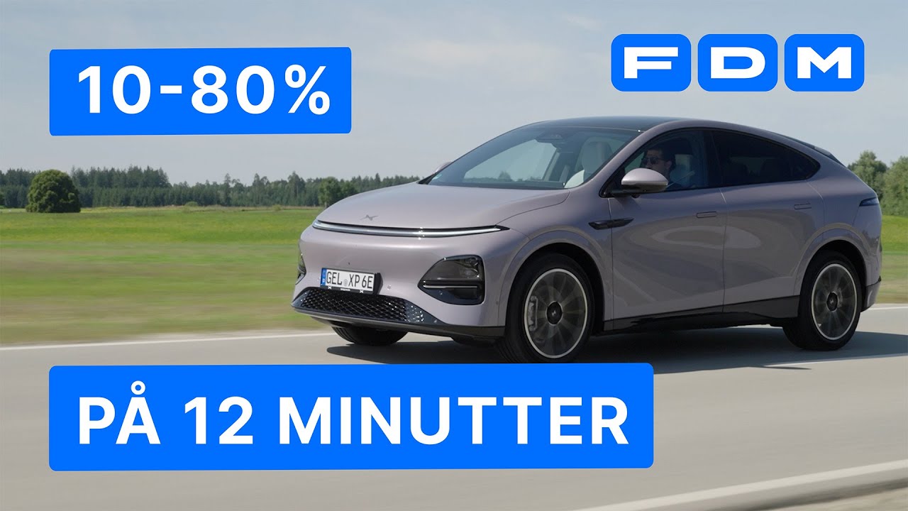 Første tur i den faceliftede Xpeng G6