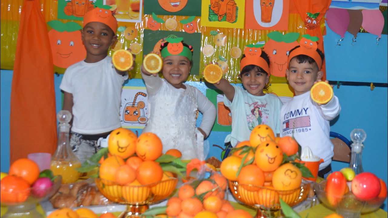 براعم التمهيدي الأول يحتفلون بموسم البرتقال🤩🤩🤩 في أجواء ممتعة ومرحة 😍😍😍 للموسم الدراسي 2025/2026