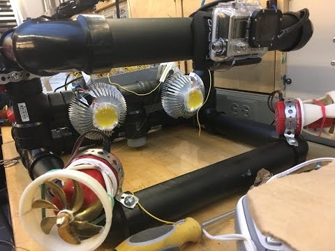 Orpheus ROV- Capstone project. A network controlled submarine