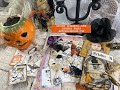 Halloween Spooky junk journal pages &  ephemera