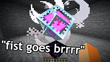 george in minecraft manhunts be like