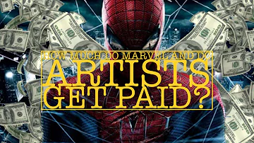 How much money does a Marvel artist make?