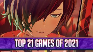Top 21 Games of 2021 (mostly JRPGs, let's be honest)