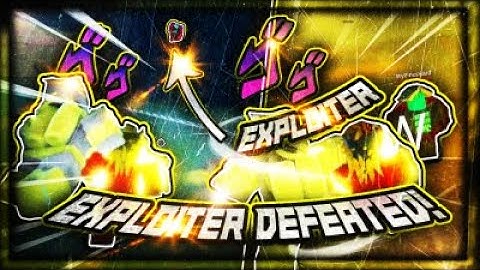 [YBA] defeating an exploiter in sbr