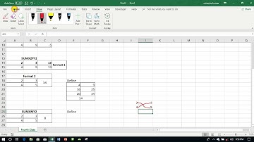 How to Use SUMX2PY2, SUMX2MY2 and SUMXMY2 Basic Excel Formula for Beginners