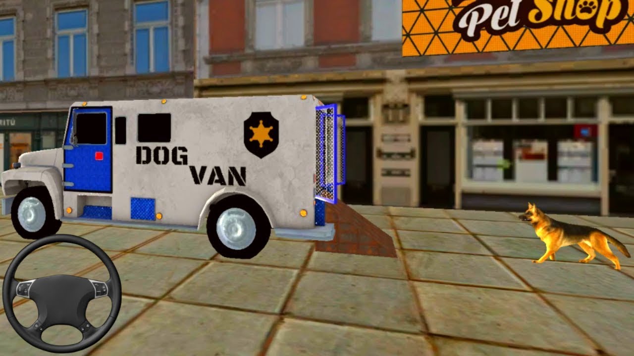 Police Dogs Van Driver Duty - Transport Truck Simulator 21 - Android Gameplay #13