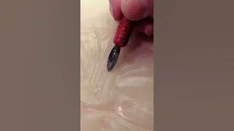 Carving a reproduction Victorian Floral tile