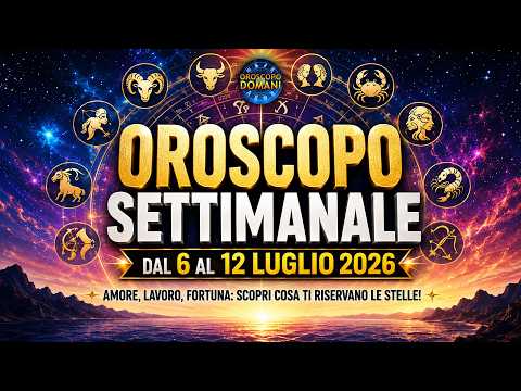 Oroscopo settimanale dal 6 al 12 luglio 2026: emozioni, opportunità e svolte per tutti i segni
