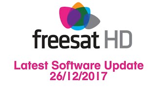 Freesat v7 software Updates latest Build 26/12/2017 screenshot 1
