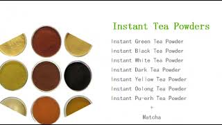sunfullbio:Green Tea Extracts, instant Tea Powders Factory