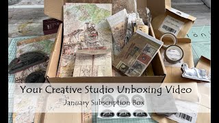 Your Creative Studio Box  Unboxing Video