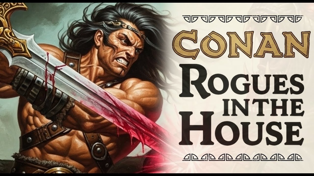 Conan The Barbarian - Rogues in the House by Robert E. Howard | Bedtime Chronicles Illustrations