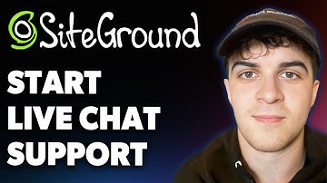 How to Start Siteground Live Chat Support 2 Easy Ways (Full 2025 Guide)