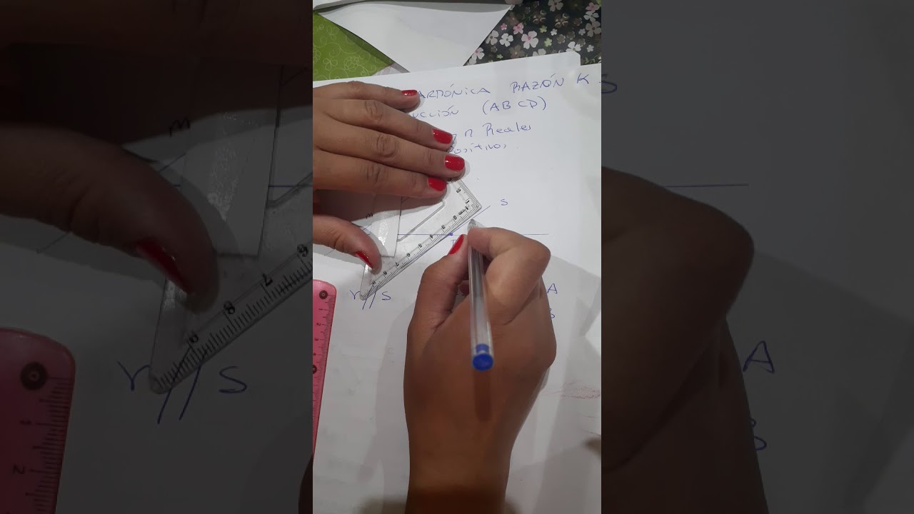 Construcción de la cuaterna Armónica YouTube