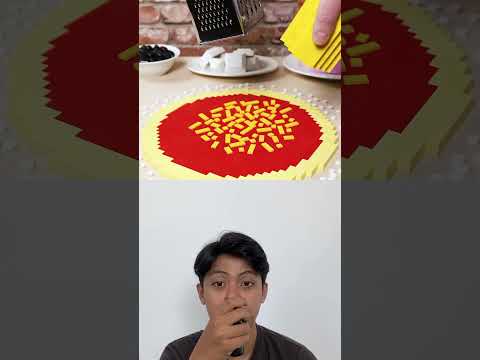 Built the Biggest LEGO Pizza Ever‼️ HypnoMotion