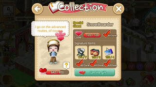 [LINE I Love Coffee] Get the Gift ~ SnowBoarder screenshot 4