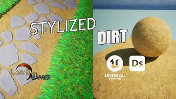 EASY! Create A Stylized Dirt Material In Substance Designer For Use In Unreal Engine 5