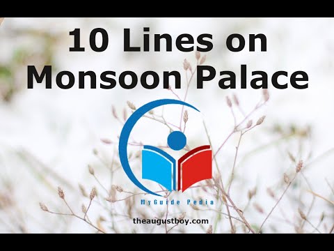 10 Lines on Monsoon Palace in Udaipur | Facts on Monsoon Palace in Udaipur | @myguidepedia6423