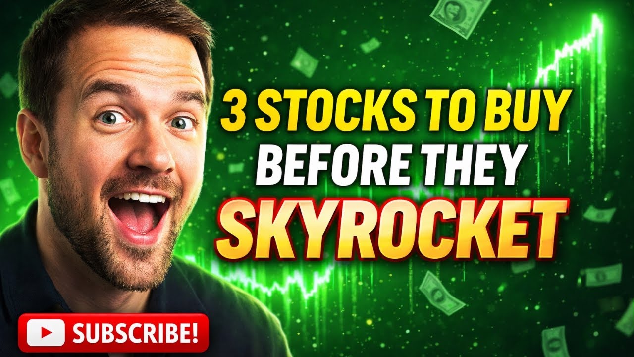 Покупайте прямо сейчас! 3 акции, которые вот-вот взлетят!