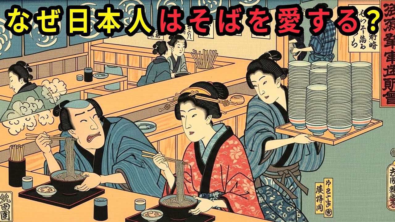 【日本浮世絵ばなし】江戸はなぜ「そばの街」になったのか――三百年の大逆転物語天明の大飢饉を救った作物