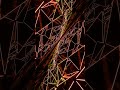 #Abstract #background Video 4k Screensaver Red Yellow Network VJ #loop  NEON BlenderArt Visual #asmr