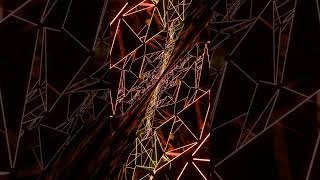 #Abstract #Background Video 4K Screensaver Red Yellow Network Vj #Loop  Neon Blenderart Visual #Asmr