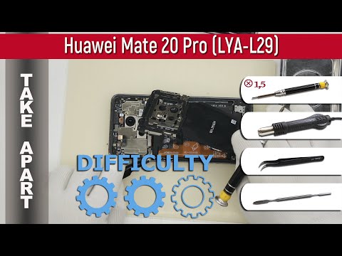 Как разобрать 📱 Huawei Mate 20 Pro LYA-L29 Разборка и ремонт