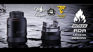 BLAZE rda MIKE VAPES & THUNDER CLOUD