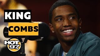 Diddy's Son King Combs On First Time Seeing His Dad Perform, Family Rivalries & Spits A Freestyle