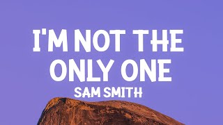 Video thumbnail of "Sam Smith - I'm Not The Only One (Lyrics)"