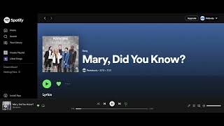 Mary Did You Know?: (1 Hour Loop:) Pentatonix Version.