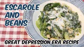 Escarole And Beans - Great Depression Cooking - Italian American Recipe by Grandma Feral 6,091 views 9 months ago 5 minutes, 25 seconds