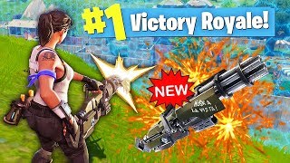 NEW MINI GUN UPDATE PREP - SOLO WIN STREAKS! (Fortnite Battle Royale)