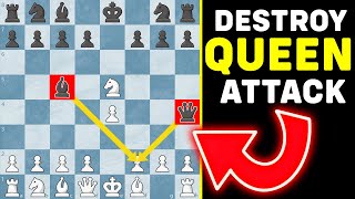 DESTROY Early Queen Attacks By Black