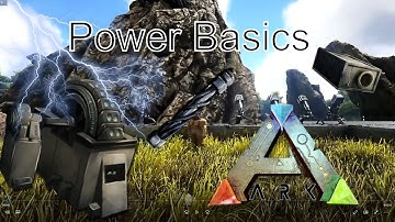 Ark Tutorial: Power basics! Everything you need to know about electricity in Ark!