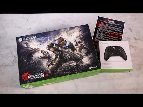 'Unboxing': Xbox One S 'Gears Of War 4' Edición Limitada