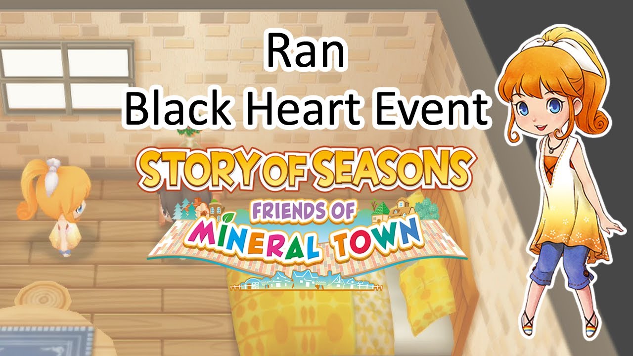 Ran Black Heart Event 🖤 Story of Seasons Friends of Mineral Town