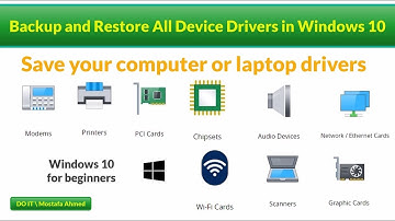 How to Backup and Restore All Windows10 Device Drivers #doit_mostafa