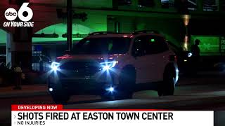 Teens arrested after gunfire prompts lockdown at Easton Town Center