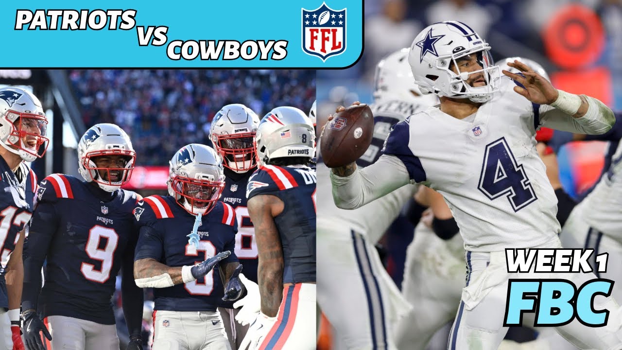 Cowboys vs Patriots | FFL WEEK 1 | LIVE