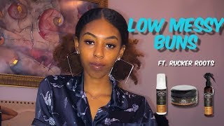 LOW MESSY BUNS ON EXTREMELY THICK HAIR FT. RUCKER ROOTS Profile