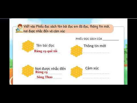 Video Tiếng Việt 2 - Tuần 20 - Đọc một bài đọc về nơi thân... - YouTube