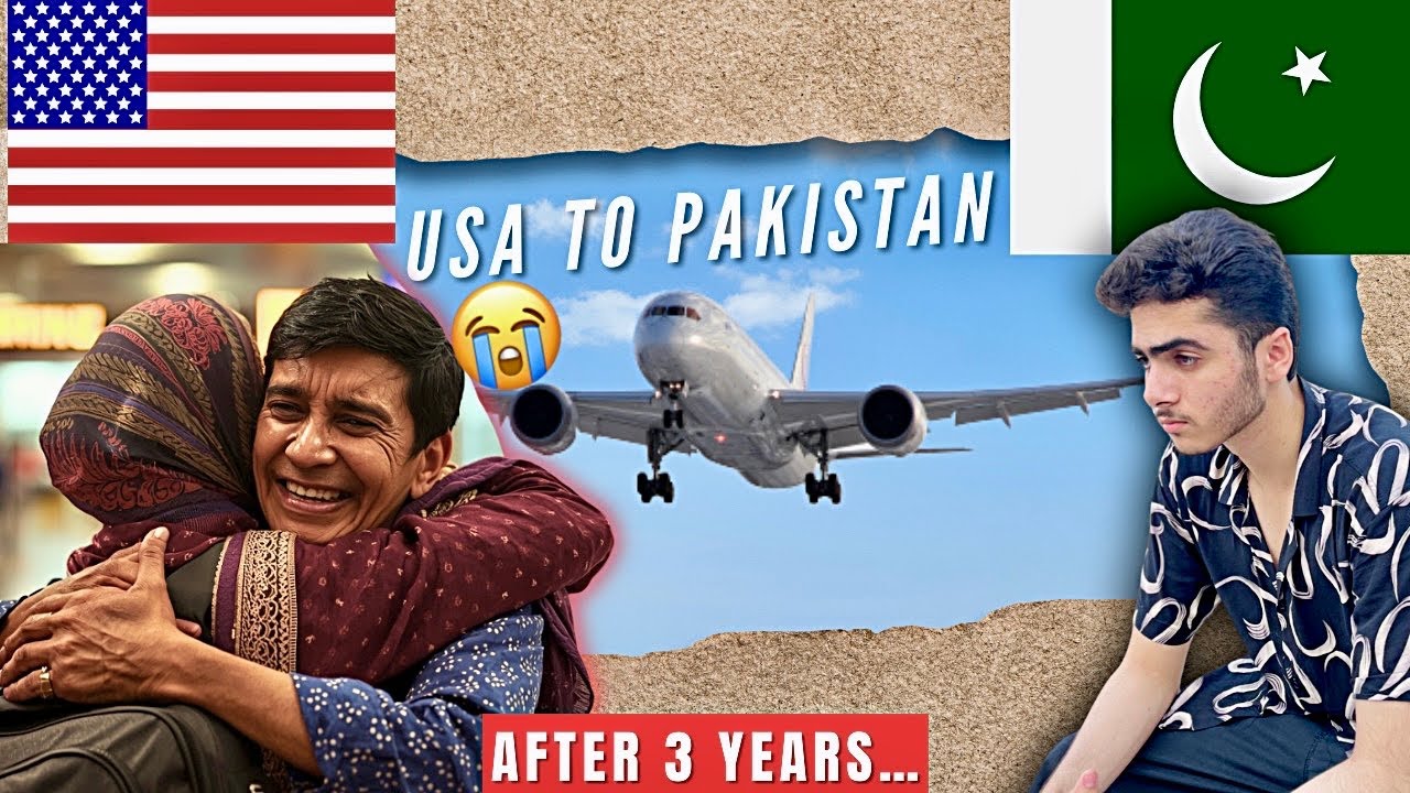 From USA to Pakistan 🇺🇸➡🇵🇰 | A Mother Waited 3 Years for This Moment😭#USAToPakistan