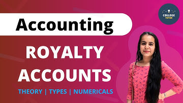 Royalty Accounting | Introduction | Types of Royalties | Accounting | Study at Home with me
