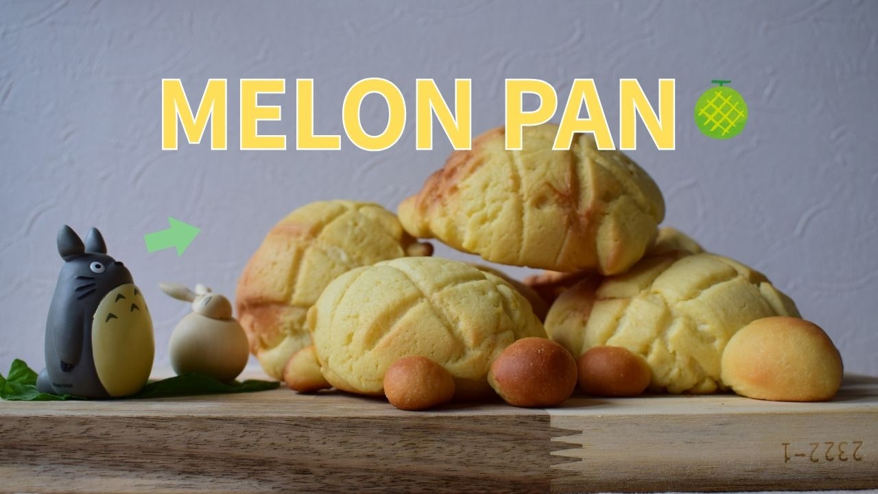 Receta FÁCIL de MELON PAN JAPONÉS 🥖 ¡Tiernos, dulces y con forma de TORTUGUITA!