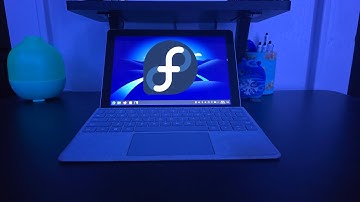 Installing Fedora KDE on my Surface Go!