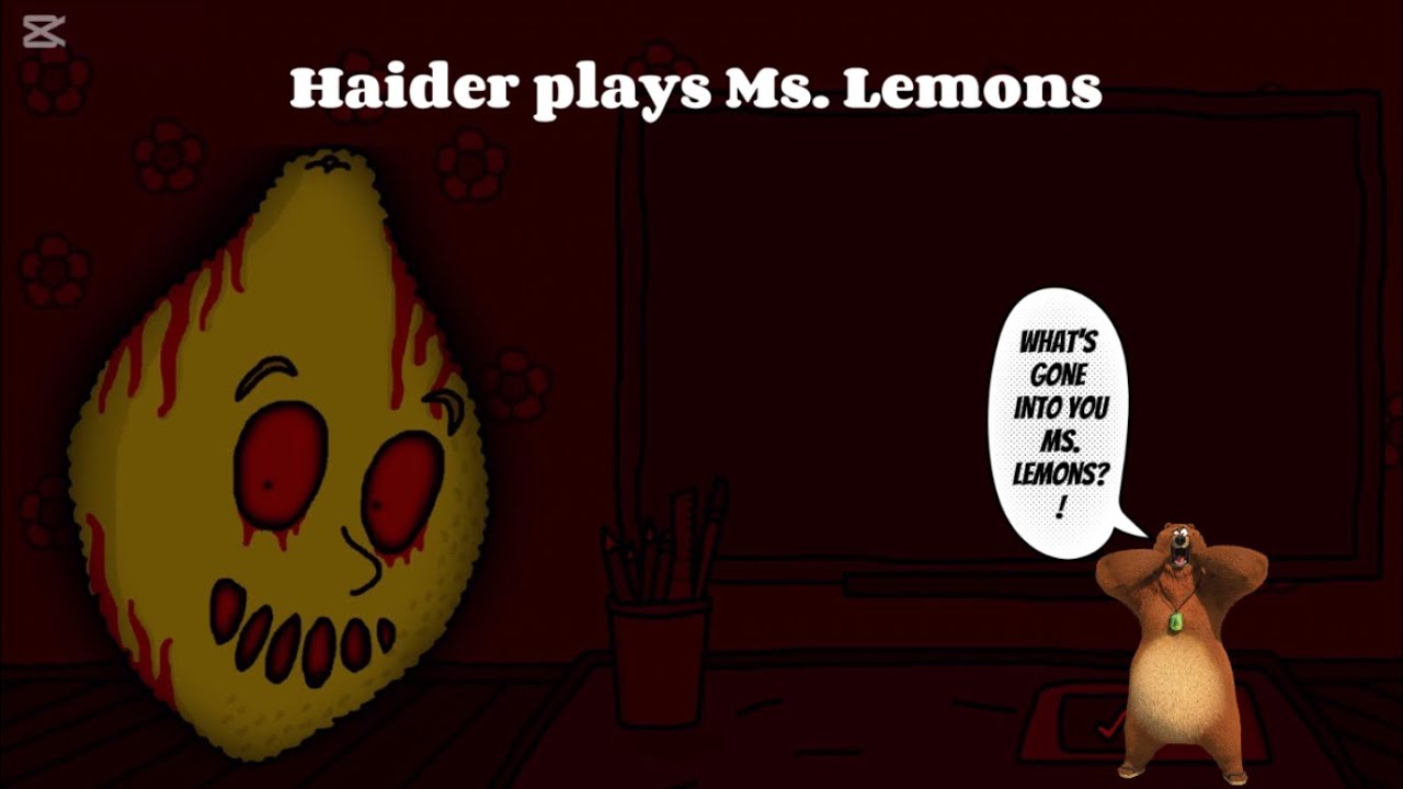 Haider plays Ms Lemons (Part 1 - Lamia ending) - YouTube