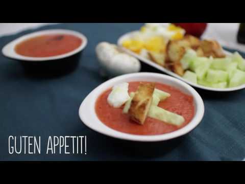 Video: Wie Man Gazpacho-Suppe Macht