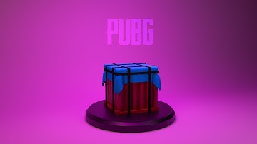 Pubg Airdrop 3D Modeling (Maya & Substance Painter)